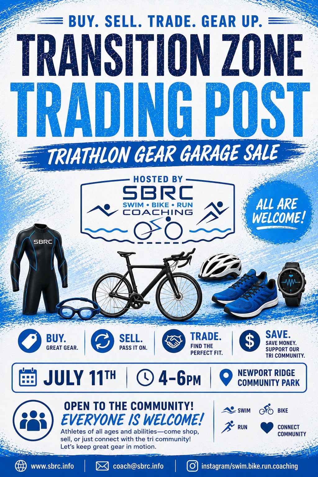 Transition Zone Trading Post flier